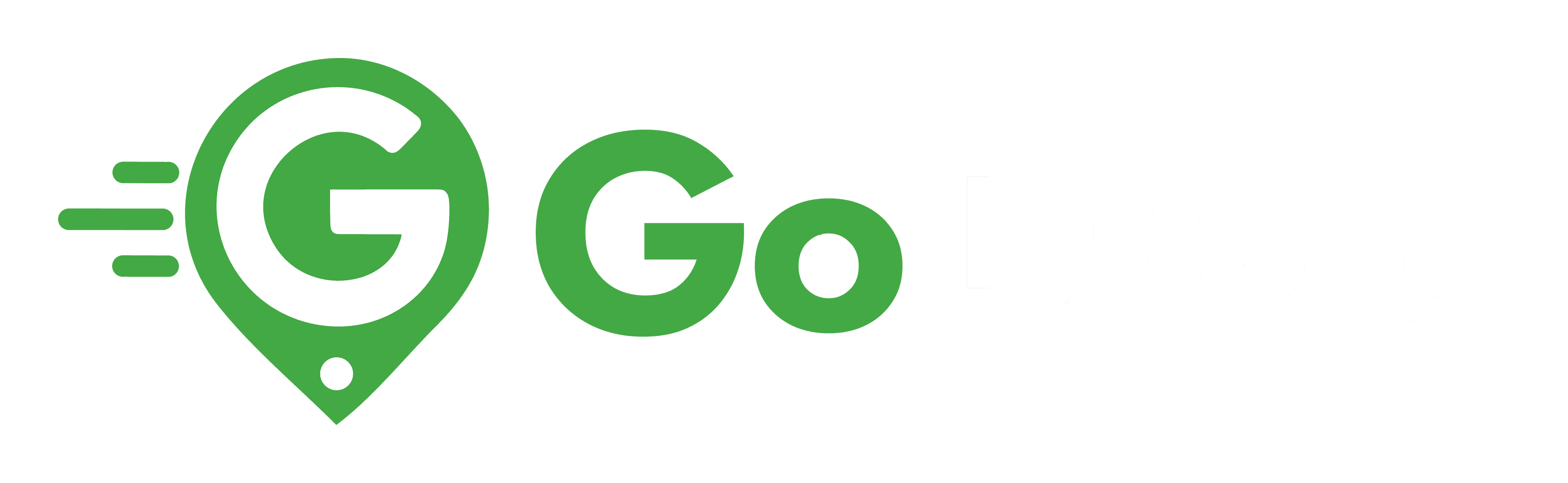 Horizontal logo, reversed